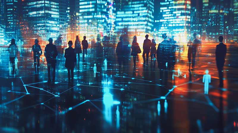 Image representing people silhouette 